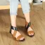 Romeins Zwarte Toevallig Zomer Platte Sandalen Dames 2021 Vlecht X-Strap Peep Toe Sandalen