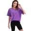 Casual Summer Solid Color Khaki Tops T-Shirts 2021 Cotton Scoop Neck Short Sleeve Women's Tops T-shirt
