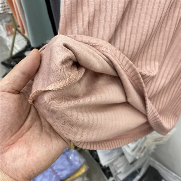 Summer Casual Grey Stripe Loose T-Shirts 2021 Scoop Neck Short Sleeve Women's Tops T-shirt