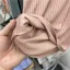Summer Casual Grey Stripe Loose T-Shirts 2021 Scoop Neck Short Sleeve Women's Tops T-shirt