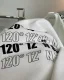 Mode Été Désinvolte Femme Noire Blanche Impression Coton Ample T-Shirts 2021 Encolure Dégagée Manches Courtes Hauts pour Femmes T-shirt