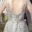 Elegant Evening Dresses  2018 A-Line / Princess Lace Flower Appliques Pearl Scoop Neck Backless Sleeveless Floor-Length / Long Formal Dresses