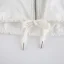 Fashion Fall Winter Street Wear White Solid Color Hooded Sweatshirts 2021 V-Neck Long Sleeve Loose Women Tops