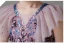 Fashion Lavender Short Sequins Birthday Flower Girl Dresses 2023 V-Neck Short Sleeve Backless Zipper Up