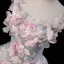 Flower Fairy Grey Sky Blue Beading Sequins Lace Flower Appliques Prom Dresses 2023 Ball Gown U-Neck Ankle Strap Sleeveless Backless Floor-Length / Long