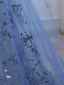Chic / Beautiful Ocean Blue Beading Sequins Prom Dresses 2024 A-Line / Princess Strapless Sleeveless Backless Floor-Length / Long Prom Formal Dresses