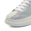 Charmig Multi-Färger Platt Bröllop Rhinestone Pärla Sneakers 2022 Läder Pande Zote Toe Brudskor