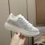 Charmig Multi-Färger Platt Bröllop Rhinestone Pärla Sneakers 2022 Läder Pande Zote Toe Brudskor