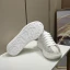 Charmig Multi-Färger Platt Bröllop Rhinestone Pärla Sneakers 2022 Läder Pande Zote Toe Brudskor