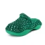 Confortable Multi-Couleurs Faux Diamant Plate Mariage Baskets 2022 À Bout Rond Chaussure De Mariée