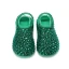 Confortable Multi-Couleurs Faux Diamant Plate Mariage Baskets 2022 À Bout Rond Chaussure De Mariée