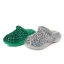 Confortable Multi-Couleurs Faux Diamant Plate Mariage Baskets 2022 À Bout Rond Chaussure De Mariée