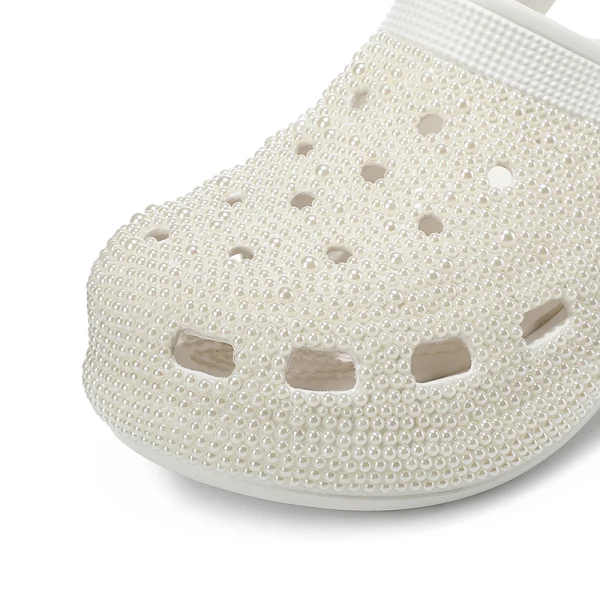 Confortable Ivoire Faux Diamant Plate Mariage Baskets 2022 À Bout Rond Chaussure De Mariée