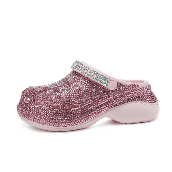 Confortable Ivoire Faux Diamant Plate Mariage Baskets 2022 À Bout Rond Chaussure De Mariée