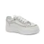 Bekväm Elfenben Pärla Rhinestone Bröllop Sneakers 2022 Läder Pande Zote Toe Brudskor