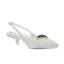 Charming Multi-Colors Rhinestone Evening Party Womens Sandals 2022 Leather Pearl 3 cm Low Heel Stiletto Heels Pointed Toe Womens Shoes High Heels