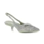 Charming Multi-Colors Rhinestone Evening Party Womens Sandals 2022 Leather Pearl 3 cm Low Heel Stiletto Heels Pointed Toe Womens Shoes High Heels
