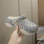 Confortable Multi-Couleurs Faux Diamant Plate Mariage Baskets 2022 À Bout Rond Chaussure De Mariée