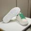 Charmig Multi-Färger Platt Bröllop Rhinestone Pärla Sneakers 2022 Läder Pande Zote Toe Brudskor