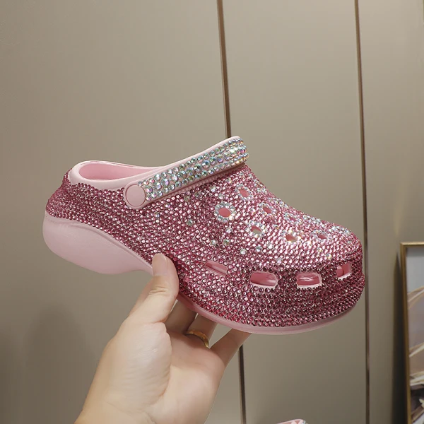 Confortable Ivoire Faux Diamant Plate Mariage Baskets 2022 À Bout Rond Chaussure De Mariée