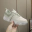 Chic / Beautiful Ivory Pearl Wedding Sneakers 2022 Leather Round Toe Wedding Shoes