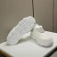 Chic / Beautiful Ivory Pearl Wedding Sneakers 2022 Leather Round Toe Wedding Shoes
