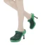 Chic / Beautiful Ivory Pearl Wedding High Heels 2022 10 cm Stiletto Heels Round Toe Wedding Shoes