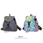 llamativo Luminoso Geométrica Multi-Colors Mochilas 2021 Holográfico Reflexivo Bolsos de mujer