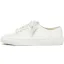 Bekväm Elfenben Brud Paljetter Spets Blomma Brudskor Sneakers 2022 Snörning Platt Pande Zote Toe Damskor