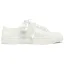 Bekväm Elfenben Brud Paljetter Spets Blomma Brudskor Sneakers 2022 Snörning Platt Pande Zote Toe Damskor