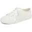 Confortable La Mariée Dentelle Chaussure De Mariée Baskets 2022 Lacer Plate À Bout Rond Chaussures Femmes