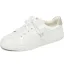 Bekväm Elfenben Brud Satin Spets Blomma Paljetter Brudskor Sneakers 2022 Snörning Pande Zote Toe Platt Damskor