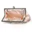 Chic / Beautiful White Clutch Bags Beading Rhinestone Velour Metal Cocktail Party Evening Party Accessories 2019