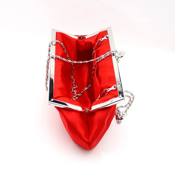 Chic / Beautiful White Clutch Bags Beading Rhinestone Velour Metal Cocktail Party Evening Party Accessories 2019