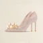 Glitzernden Aschenputtel Champagner Kristall Brautschuhe 2021 10 cm / 4 inch Strass Hochhackige Spitzschuh Stilettos Pumps
