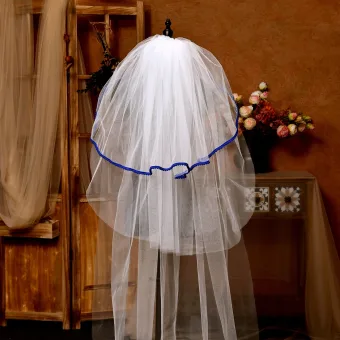 Simple Blanche Train De Balayage 1 5 M Voile De Mariée 2025