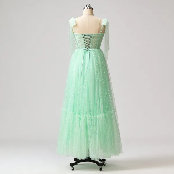 Super Heart-shaped Mint Green Prom Dresses 2024 Homecoming A-Line Princess Sweet 16