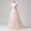 Eventyr 3D Lace Rødmende Rosa Blomst Ballkjoler 2024 Kjæreste Søt 16 Formelle Kjoler Kryssede Stropper Lange Tyll Prinsesse