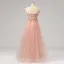 Vintage Prinsesse Mørk Rosa Kjæreste Ballkjoler 2024 Dancing Paljetter Formelle Kjoler Glidlås Uten Ermer Lange