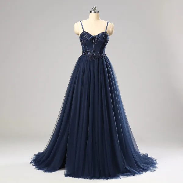 blue short dress formal Simple Satin Short Prom Dress, Off Shoulder Blue Party Dress main image 0