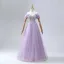 Sparkly Quinceañera Ballkjole Lavendel Ballkjoler 2024 Kryssede Stropper Beading Blad Lange Tyll Kjæreste Uten Ermer Formelle Kjoler