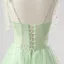 Romantic Moon Star Sage Green Prom Dresses 2025 Sweet 16 Homecoming Formal Dresses A-Line / Princess Crossed Straps Floor-Length / Long Spaghetti Straps Sleeveless