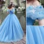 Cinderella Prom Dresses 2017 Off-The-Shoulder Short Sleeve Beading Rhinestone Butterfly Sweep Train Glitter Organza Ball Gown Formal Dresses