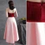 Chic / Belle Rouge Satin Asymétrique Robe De Cocktail 2021 Princesse Daim Bustier Noeud Sans Manches Dos Nu Cocktail Robe De Ceremonie