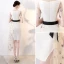 Amazing / Unique Champagne High Low Evening Dresses  2018 Sequins Star Bow Scoop Neck Short Sleeve Short Formal Dresses
