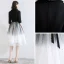 Chic / Beautiful Black Homecoming Graduation Dresses 2020 A-Line / Princess V-Neck Star Sequins Bow 1/2 Sleeves Knee-Length Formal Dresses