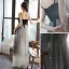 Mode Noire Robe De Soirée 2020 Princesse Bretelles Spaghetti Étoile Paillettes Faux Diamant En Dentelle Fleur Sans Manches Dos Nu Longue Robe De Ceremonie
