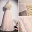 Élégant Rougissant Rose Robe De Soirée 2020 Princesse De l'épaule Perle Paillettes Appliques Sans Manches Dos Nu Longue Robe De Ceremonie