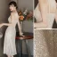 Sparkly Gold Sequins Cocktail Dresses 2020 Trumpet / Mermaid Spaghetti Straps Sleeveless Tea-length Formal Dresses