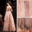 Charmant Rougissant Rose Robe De Bal 2021 Princesse Bustier Sans Manches Dos Nu Perlage Paillettes Longue Promo Robe De Ceremonie